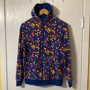 Vintage Divided by H&M Colorful Geo Print Jacket